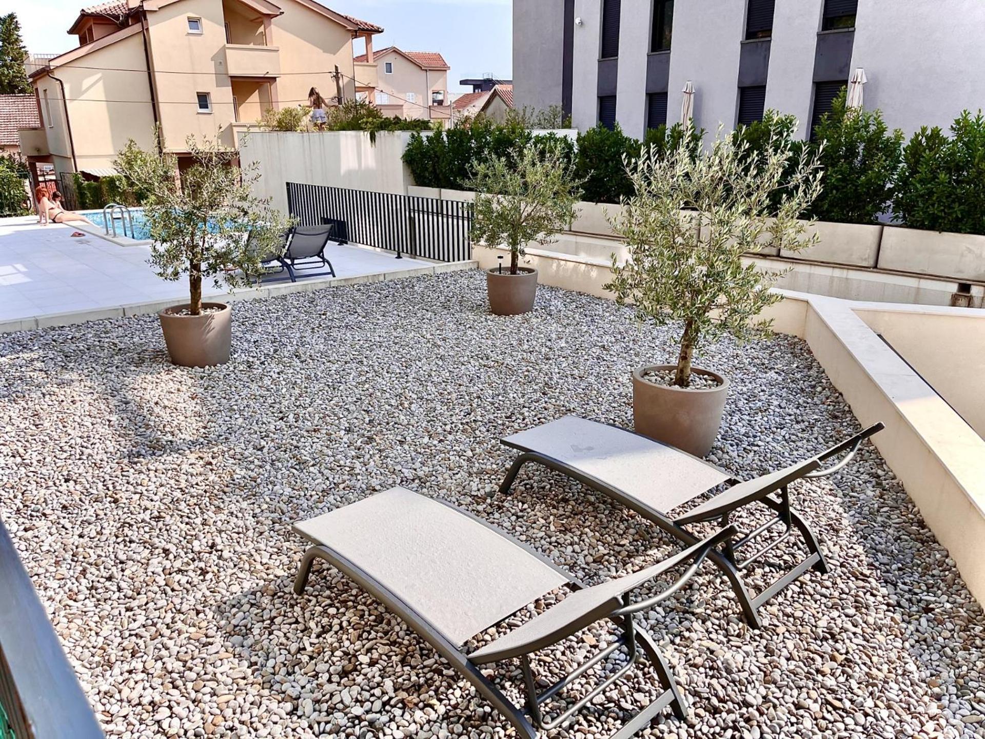 Fides Stylish Apartments Tivat With Pool Buitenkant foto